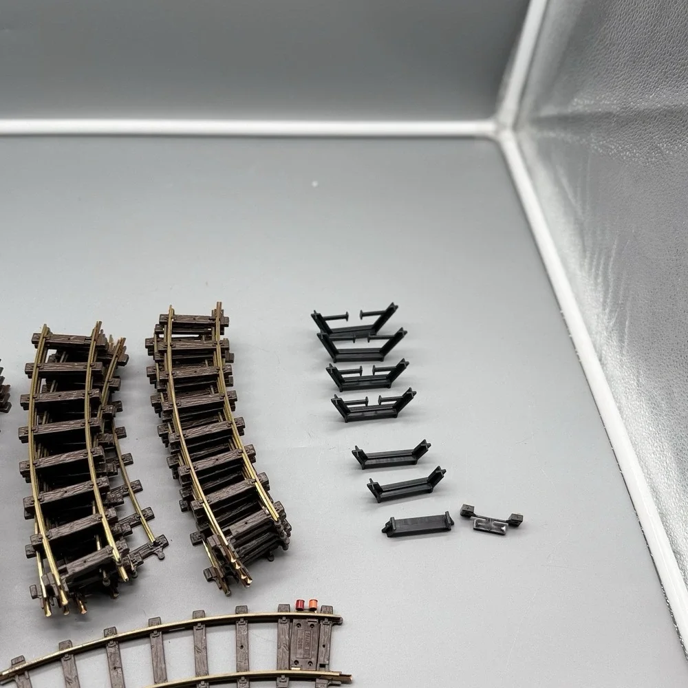 Walthers Faller Rocky Mountain Express Track Lot 19 Pc Curve & Supports 3895